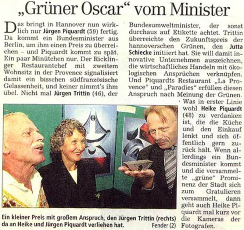 Grüner Oscar