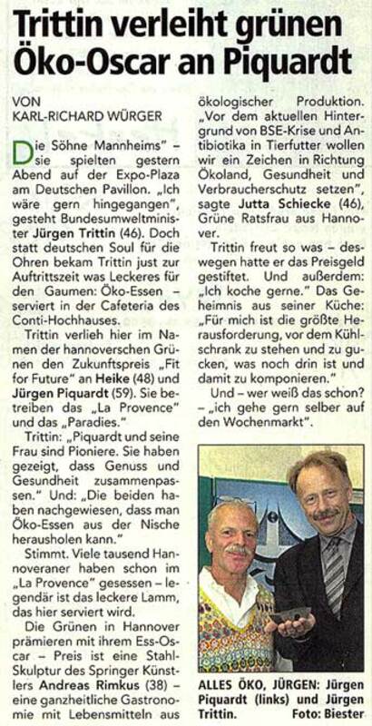 Grüner Oscar