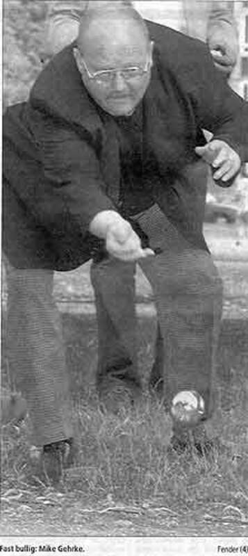 Boule im Georgengarten