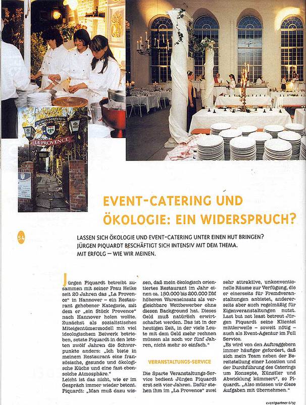 Event Cartering