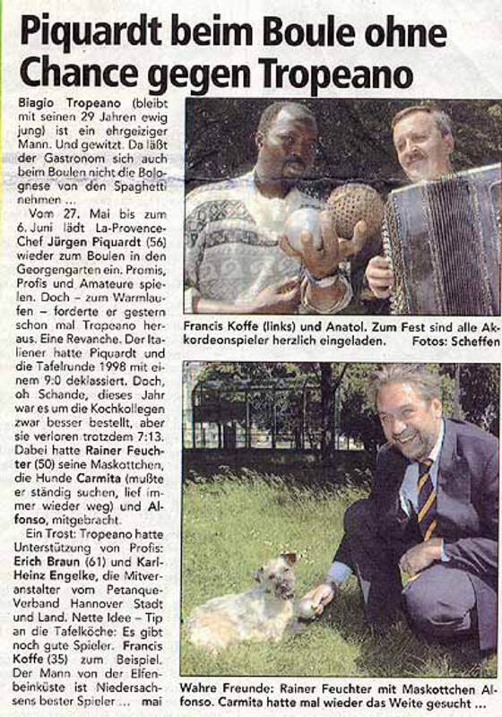Piquardt beim Boule