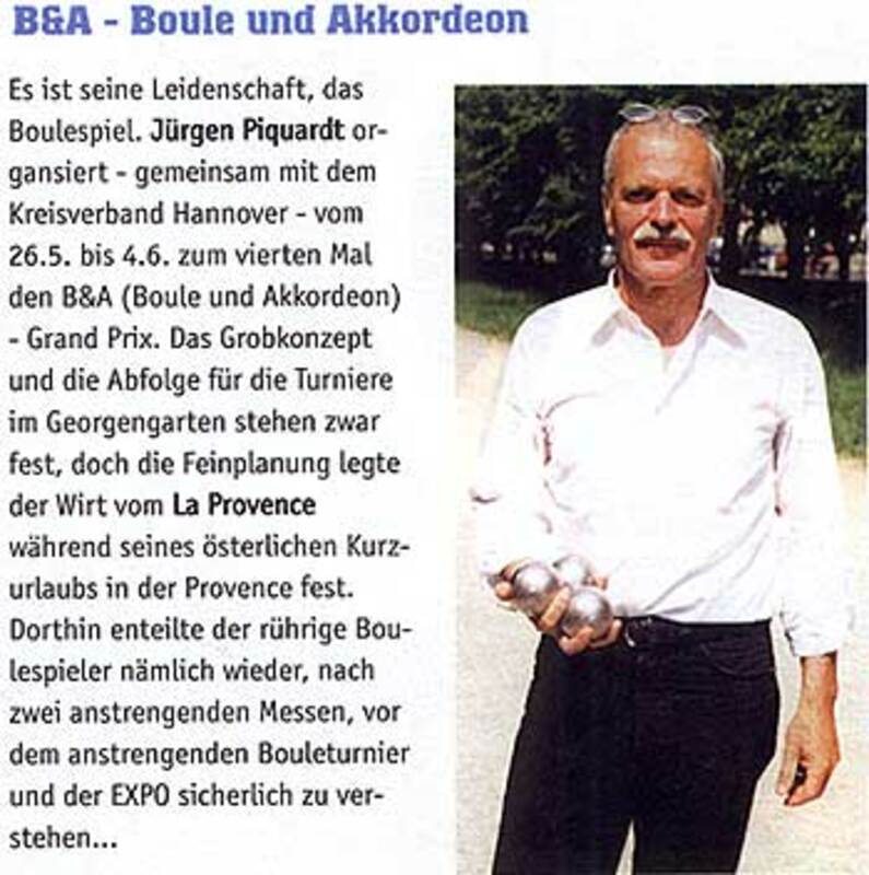 Boule und Akkordeon