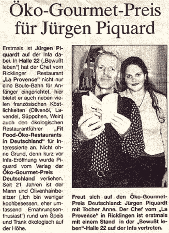 Öko-Gourmet-Preis