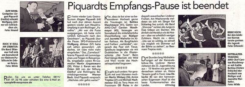 Neue Presse Januar '06