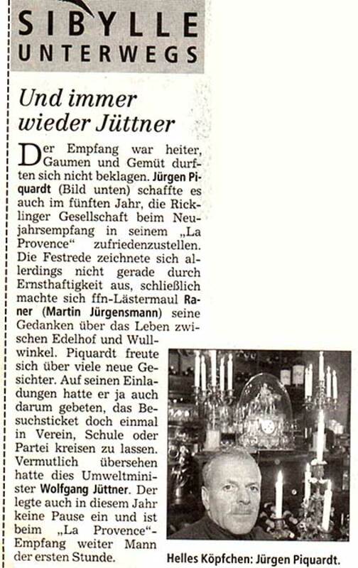 Empfang Neujahr HAZ '99